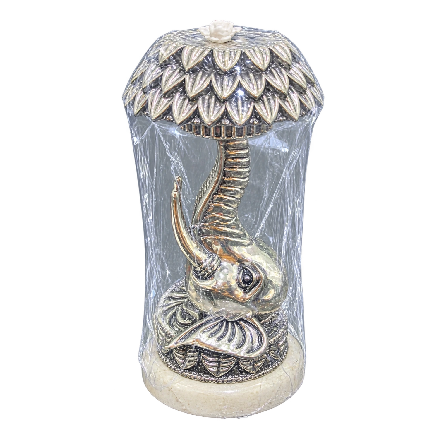CRESTORA 999 Silver Plated Decorative Showpiece