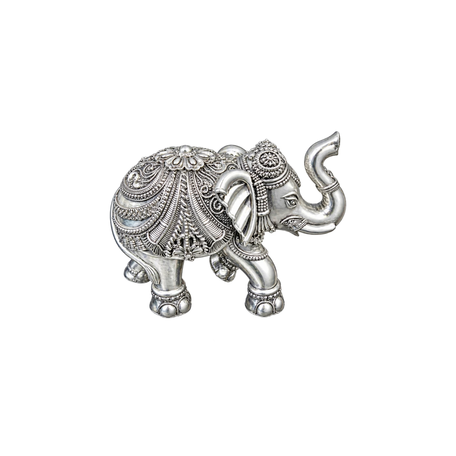 Premium CRESTORA silver plated elephant gifting article