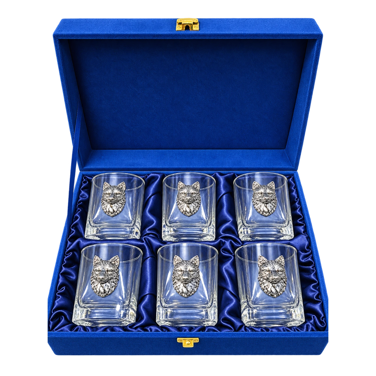 CRESTORA 999 Silver Plated Glass Set in Gift Box